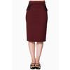Dancing Days - Tori Jupe crayon - Bordeaux rouge Product image